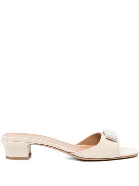 Ferragamo 40mm Vara bow sandals - Neutrals - zdjęcie produktu nr 1