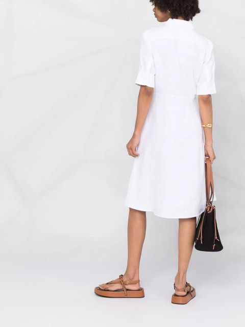 Lauren Ralph Lauren Wakana crop-sleeve shirt - White