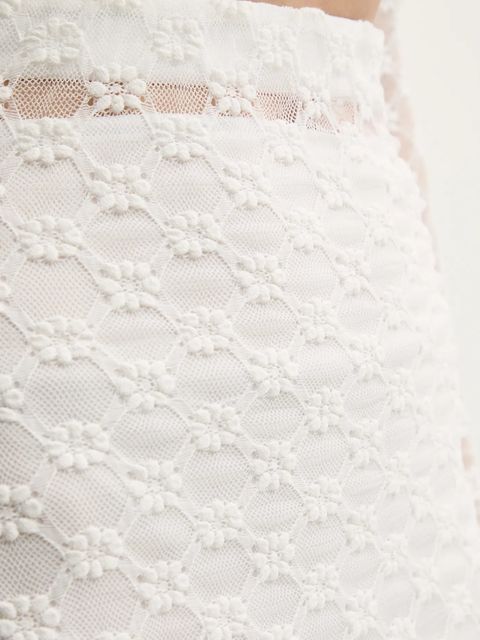 Bardot spódnica ADONI kolor biały maxi rozkloszowana 59740SB