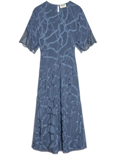 Zadig&Voltaire Rey midi dress - Blue - zdjęcie produktu nr 1