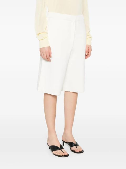 TOTEME fine-knit shorts - White - zdjęcie produktu nr 2