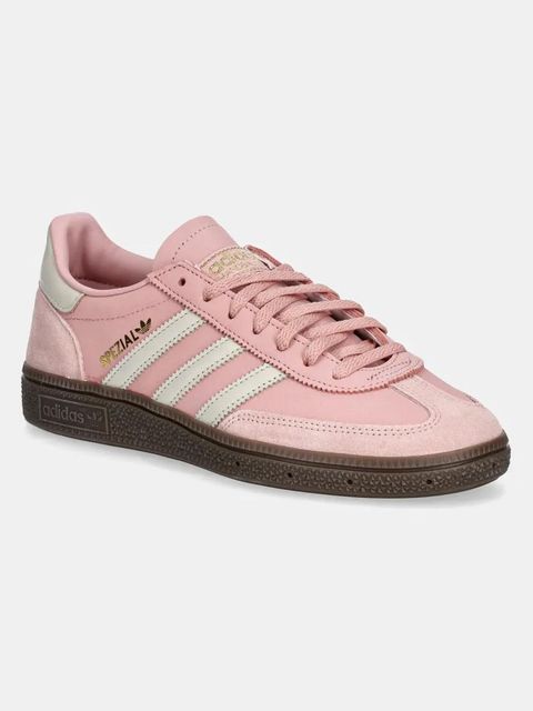 adidas Originals sneakersy nubukowe Handball Spezial kolor różowy JI2646 - zdjęcie produktu nr 1