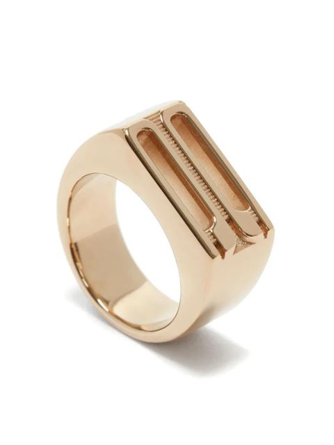 Victoria Beckham Frame signet ring - Gold