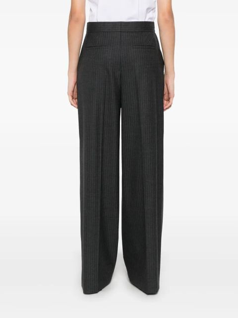 FENDI pinstripe tailored trousers - Grey