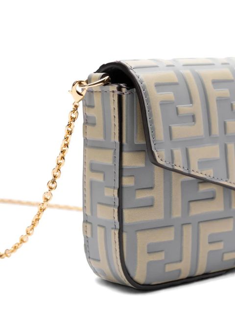 FENDI FF Diamonds cross body bag - Green