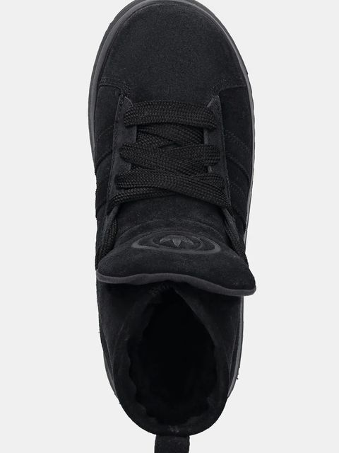 adidas Originals sneakersy zamszowe Campus 00s WTR MD damskie kolor czarny JR3737