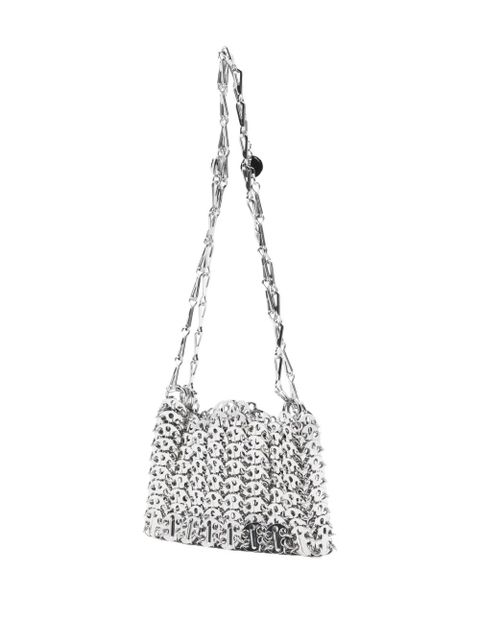 Rabanne chain satchel shoulder bag - Silver