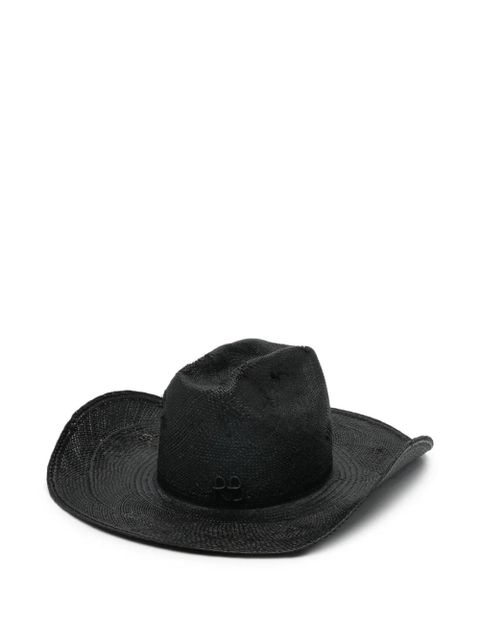 Ruslan Baginskiy Ruslan straw cowboy hat - Black