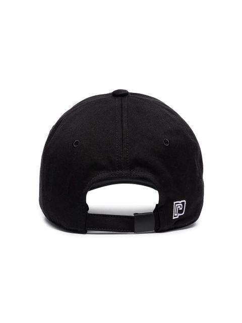 Rabanne logo baseball cap - Black