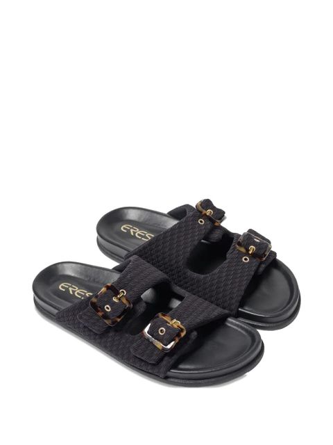 ERES Izia buckle slides - Black - zdjęcie produktu nr 2