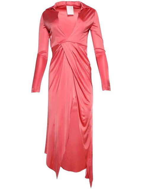 Givenchy draped midi dress - Pink - zdjęcie produktu nr 1