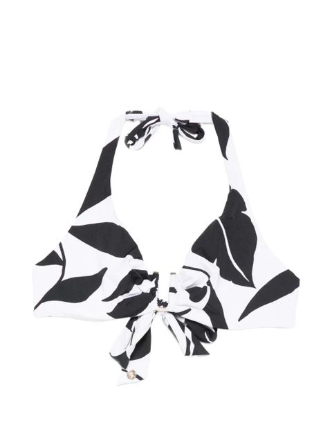 Max Mara Avena floral knot bikini top - White - zdjęcie produktu nr 1