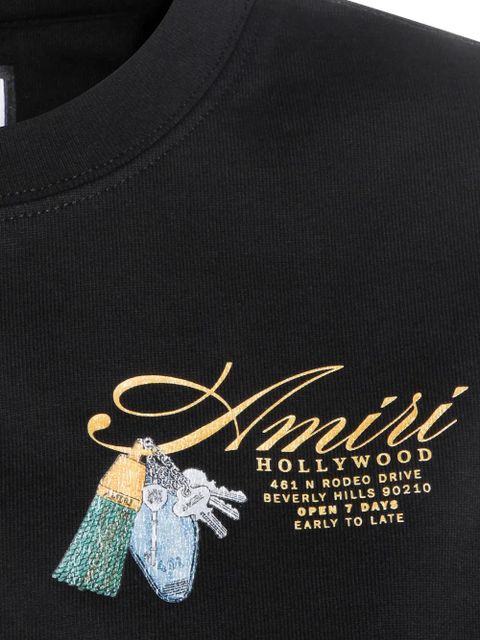 AMIRI graphic short-sleeve T-shirt - Black