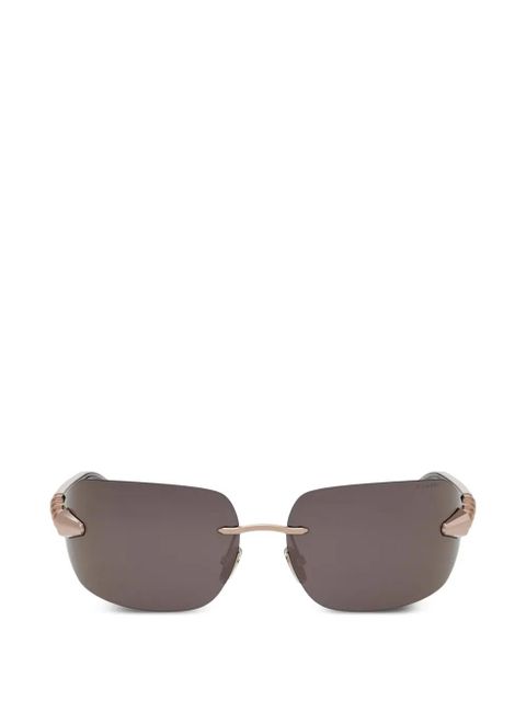 Bvlgari Serpenti rimless sunglasses - Pink - zdjęcie produktu nr 1