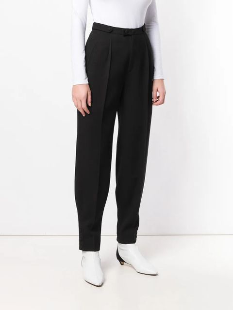 Givenchy tailored button detailed trousers - Black