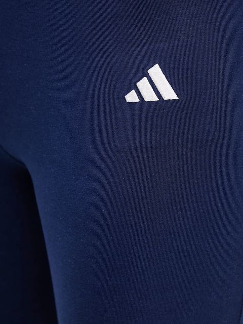 adidas legginsy Essentials damskie kolor granatowy gładkie JD3073
