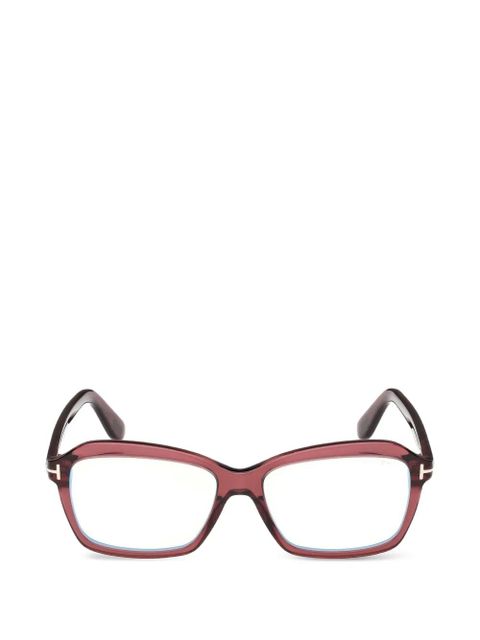 TOM FORD Eyewear square-frame glasses - Purple - zdjęcie produktu nr 1