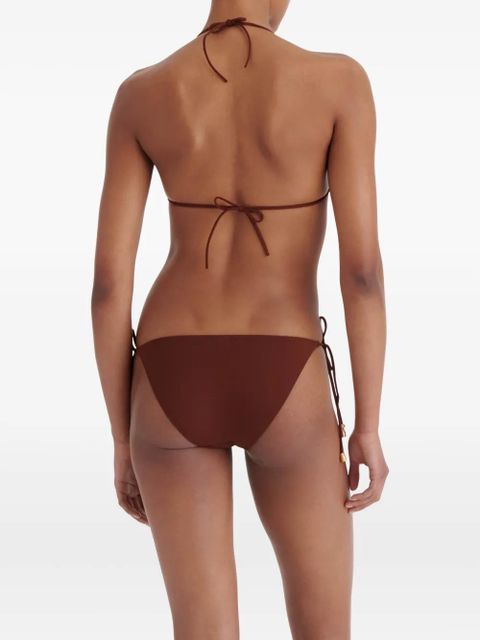 ERES Éphémère triangle bikini top - Brown - zdjęcie produktu nr 2