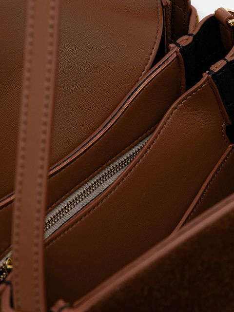 Themoire torebka kolor brązowy TMFW25EUDCAH124