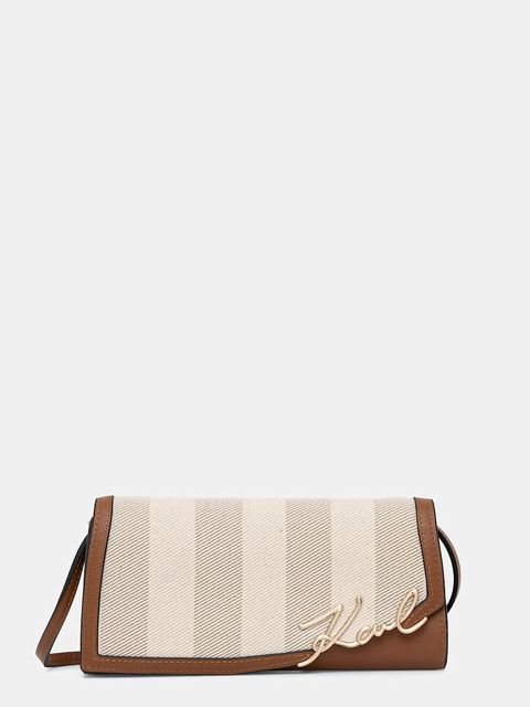 Karl Lagerfeld torebka crossbody damska bawełniana K/SIGNATURE - zdjęcie produktu nr 1