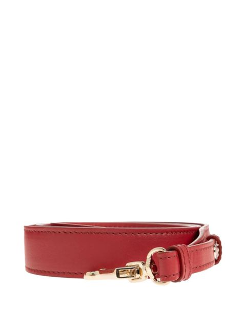 Max Mara extra-small Marine woven tote bag - Red