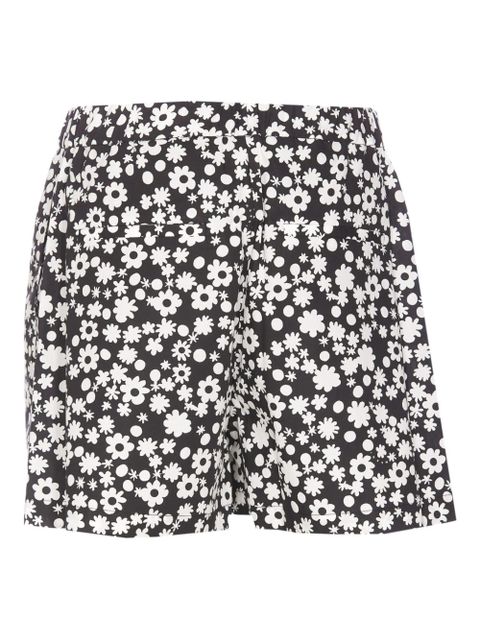 Marni floral-print shorts - Black - zdjęcie produktu nr 2
