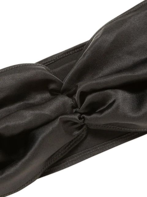 Jennifer Behr Norma twisted head wrap - Black - zdjęcie produktu nr 2