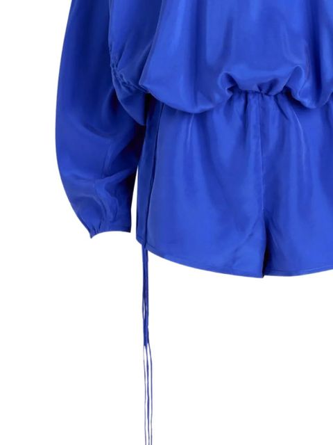 Christopher Esber parachute silk playsuit - YVES BLUE - zdjęcie produktu nr 2