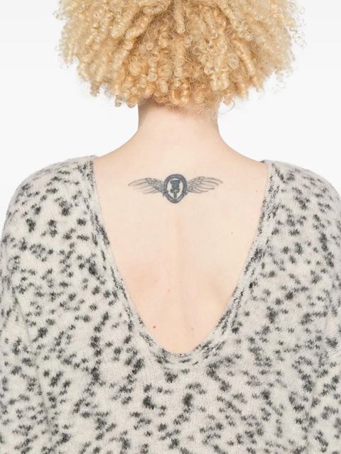 Ba&Sh Leopold sweater - White