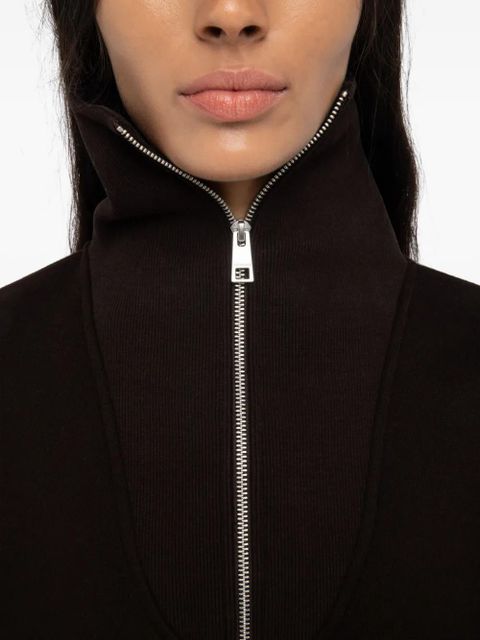 Zadig&Voltaire half-zip polo top - Brown