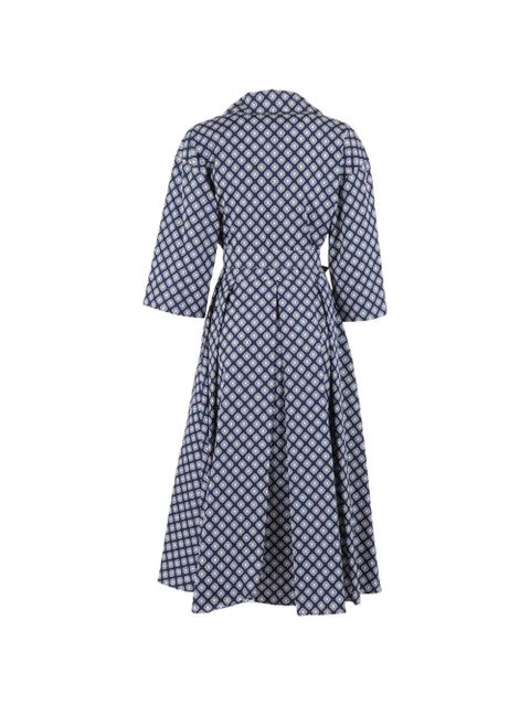 Weekend Max Mara printed belted dress - Blue