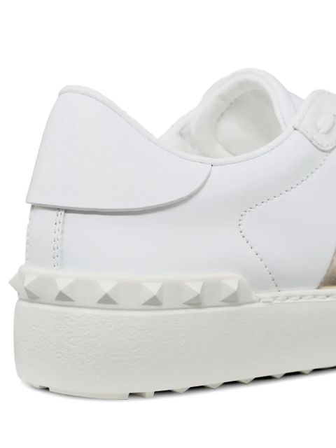 Valentino Garavani calfskin open sneakers - White