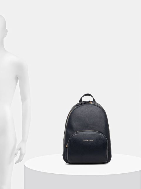 Tommy Hilfiger plecak damski kolor granatowy mały gładki AW0AW18118