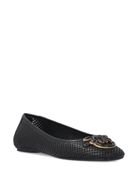 PINKO Love Birds ballet flats - Black