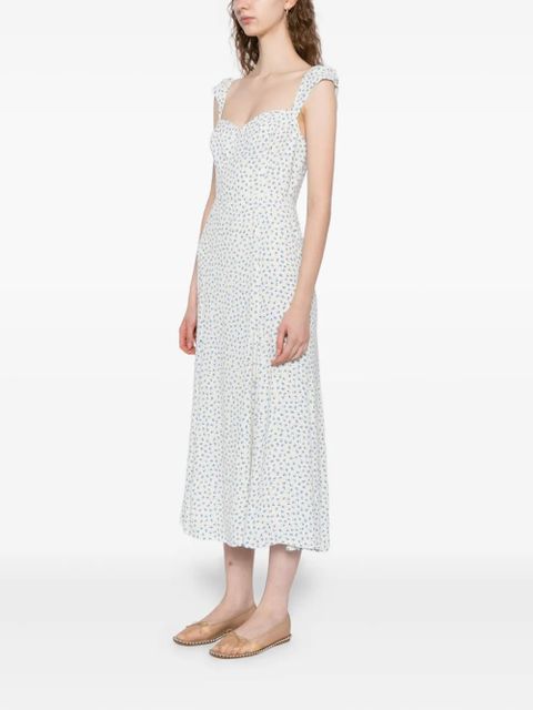 Reformation BRYSON dress - White - zdjęcie produktu nr 2