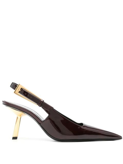 Saint Laurent 80mm Lee pumps - Brown