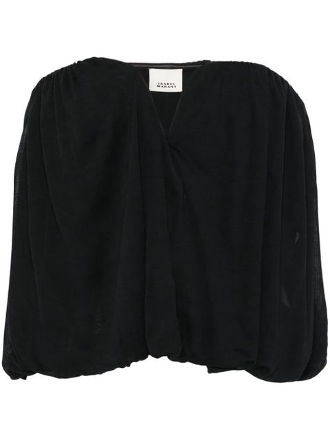 ISABEL MARANT Amalia blouse - Black - zdjęcie produktu nr 1