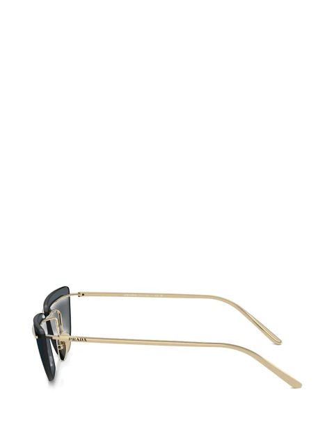 Prada Eyewear cat-eye sunglasses - Gold