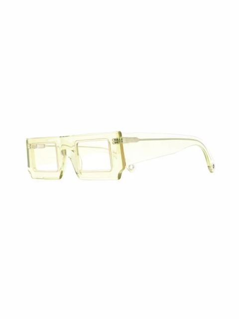 Jacquemus square frame sunglasses - Green - zdjęcie produktu nr 2