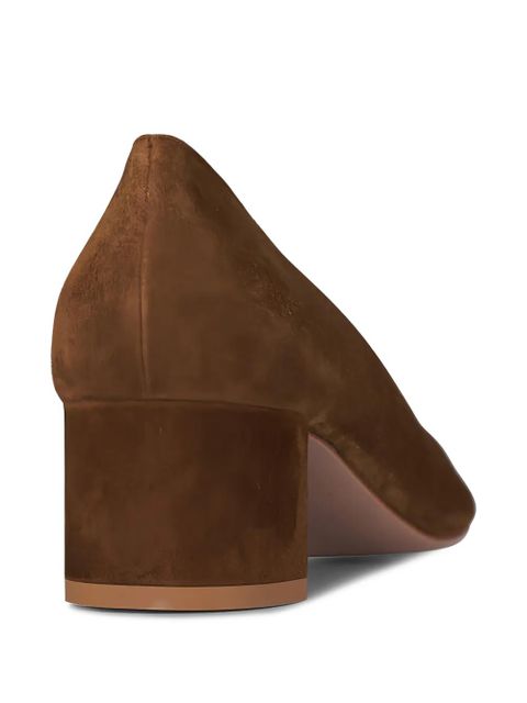 Gianvito Rossi Piper suede pumps - Brown