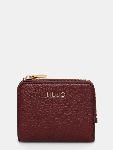 Liu Jo portfel damski kolor bordowy AF5193.E0027 - zdjęcie produktu nr 1