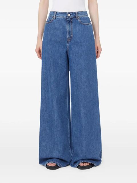 Max Mara wide-leg denim jeans - Blue - zdjęcie produktu nr 2