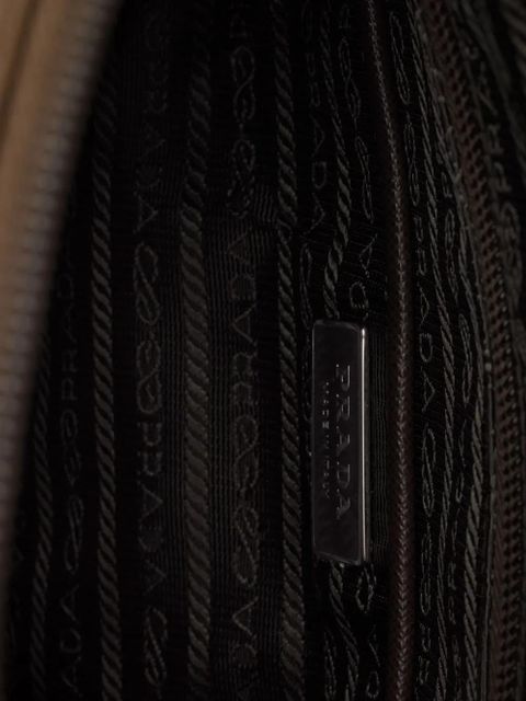 Prada buckle zipper pockets cross body bag - Brown - zdjęcie produktu nr 2