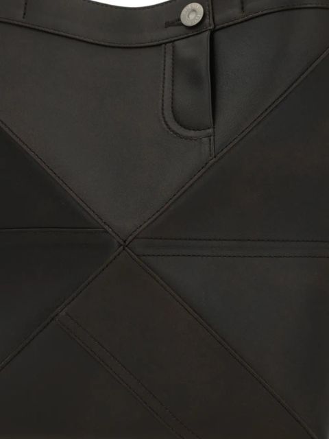 LOEWE medium Puzzle Fold Pantalon leather tote bag - Brown