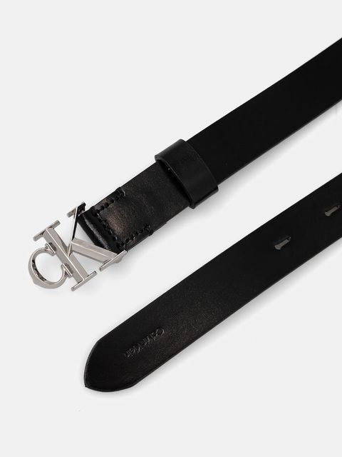 Calvin Klein pasek damski kolor czarny LV04F7080G