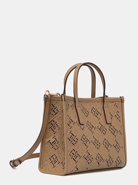 Tommy Hilfiger torebka kolor beżowy AW0AW17500 - zdjęcie produktu nr 2