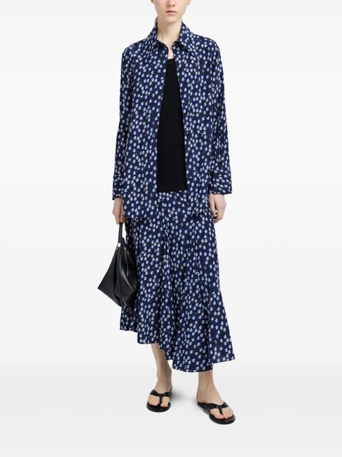 Proenza Schouler Emmeline shirt - Blue - zdjęcie produktu nr 2