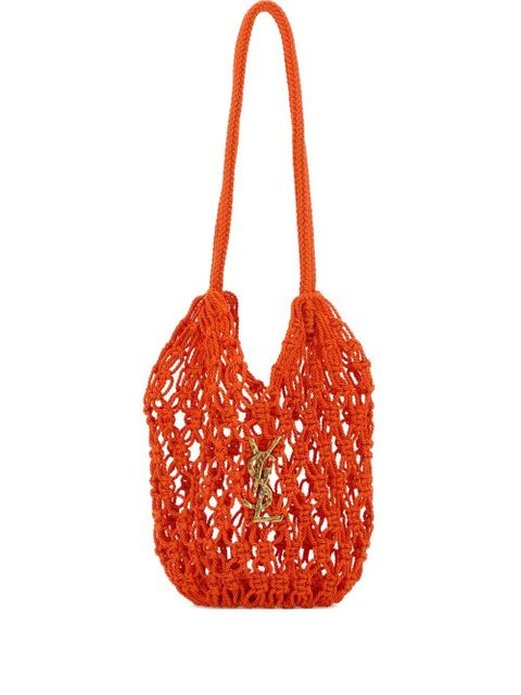 Saint Laurent crochet shoulder bag - Orange - zdjęcie produktu nr 1