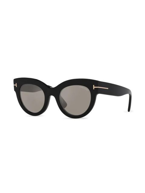TOM FORD Eyewear Lucilla butterfly-frame sunglasses - Black - zdjęcie produktu nr 2