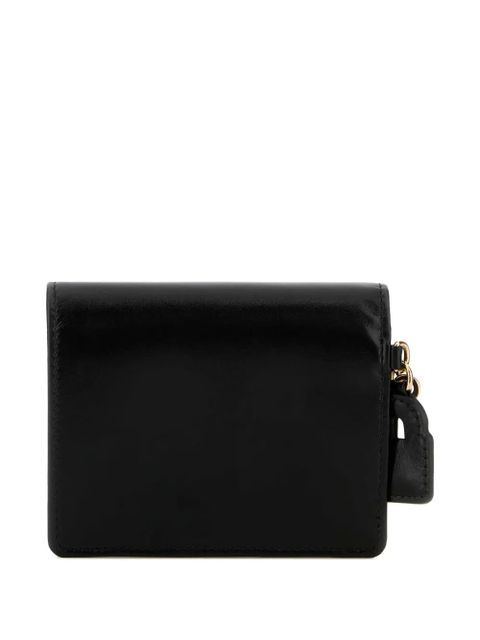 Miu Miu padlock-detail leather wallet - Black - zdjęcie produktu nr 2